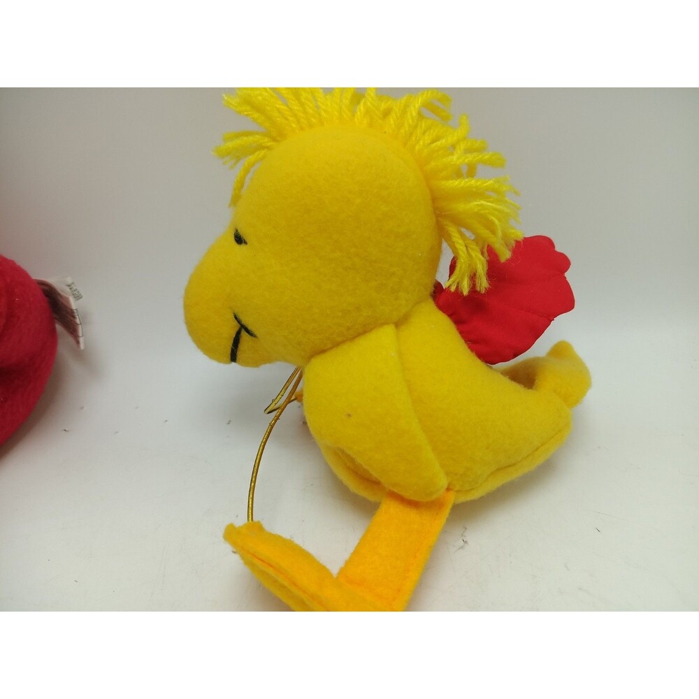 2 Peanuts Valentines Day Snoopy & Woodstock Plush Whitman's - Picture 8 of 10